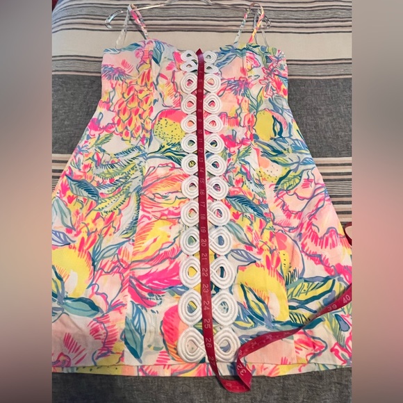 LILLY PULITZER | 14 | Padded Bust | Adjustable Straps | PEEKABOO back! - Picture 15 of 16